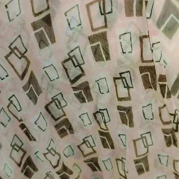 Sunny Leigh shear light pink/brown shirt women's - Picture 3 of 6